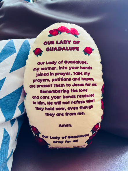 Our Lady of Guadalupe Pillow