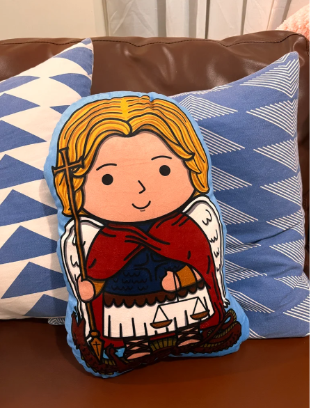 St Michael The Archangel PIllow