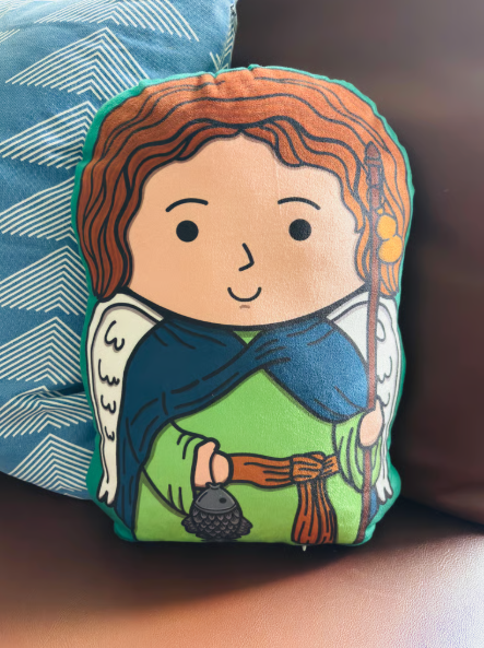 St Raphael The Archangel Pillow