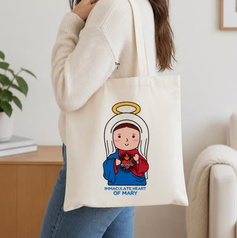 Immaculate Heart of Mary Tote Bag