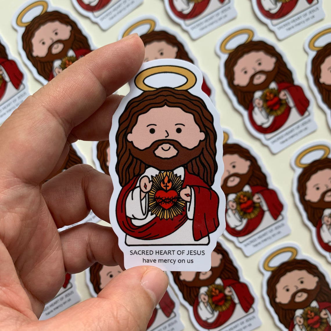 Saint Vinyl Stickers  (4PCS)