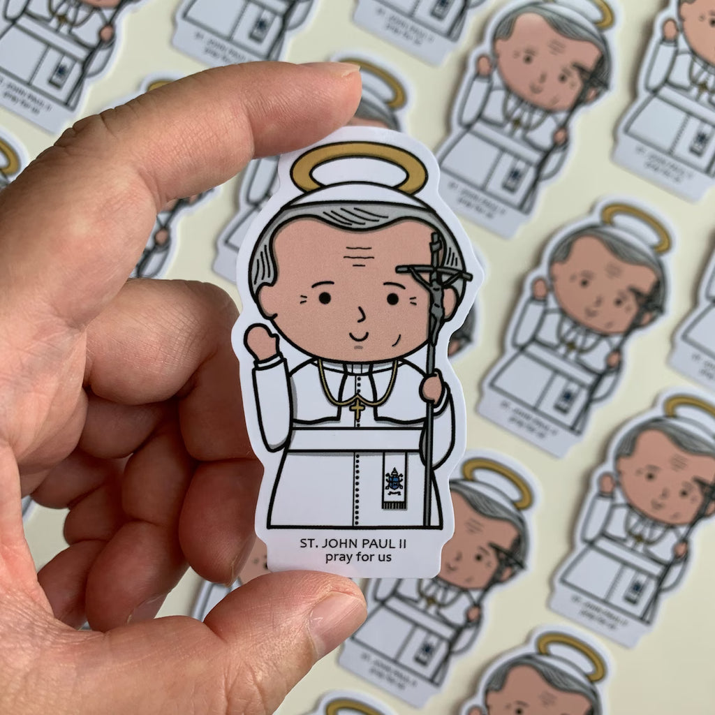 Saint Vinyl Stickers  (4PCS)