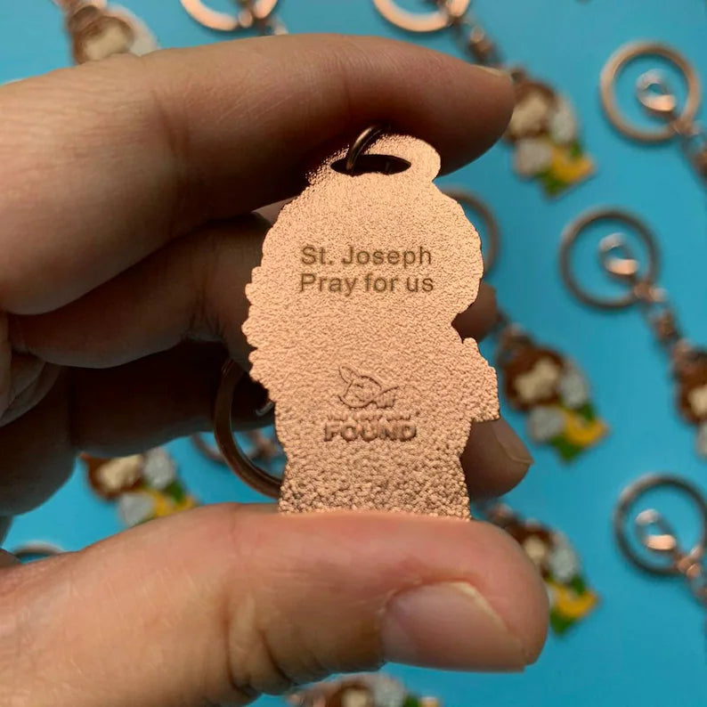 St. Joseph keychain