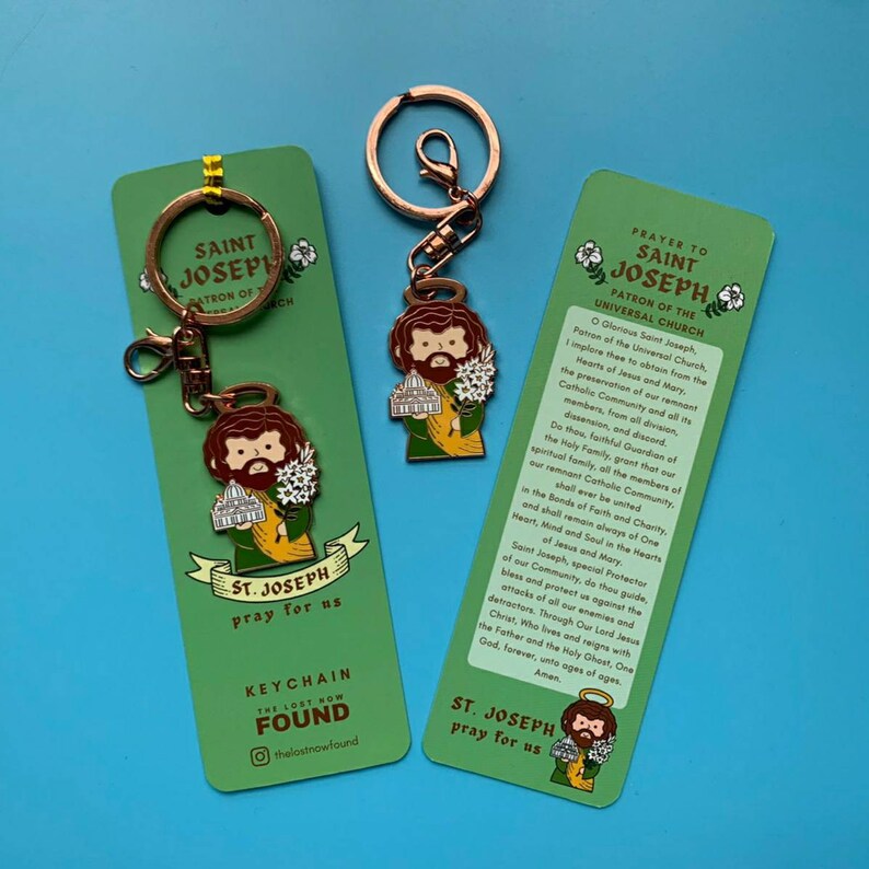 St. Joseph keychain
