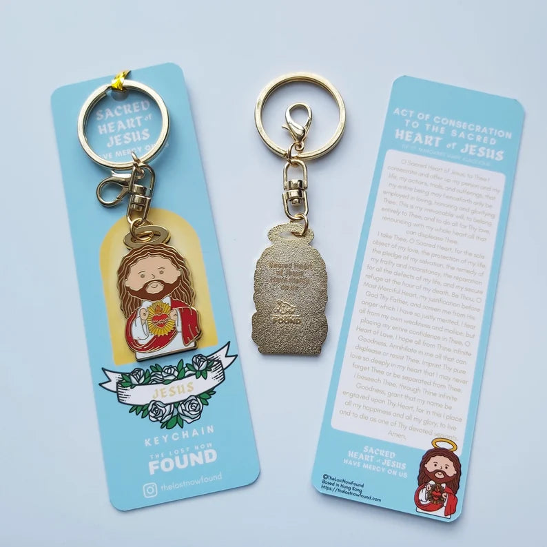 Sacred Heart of Jesus Keychain