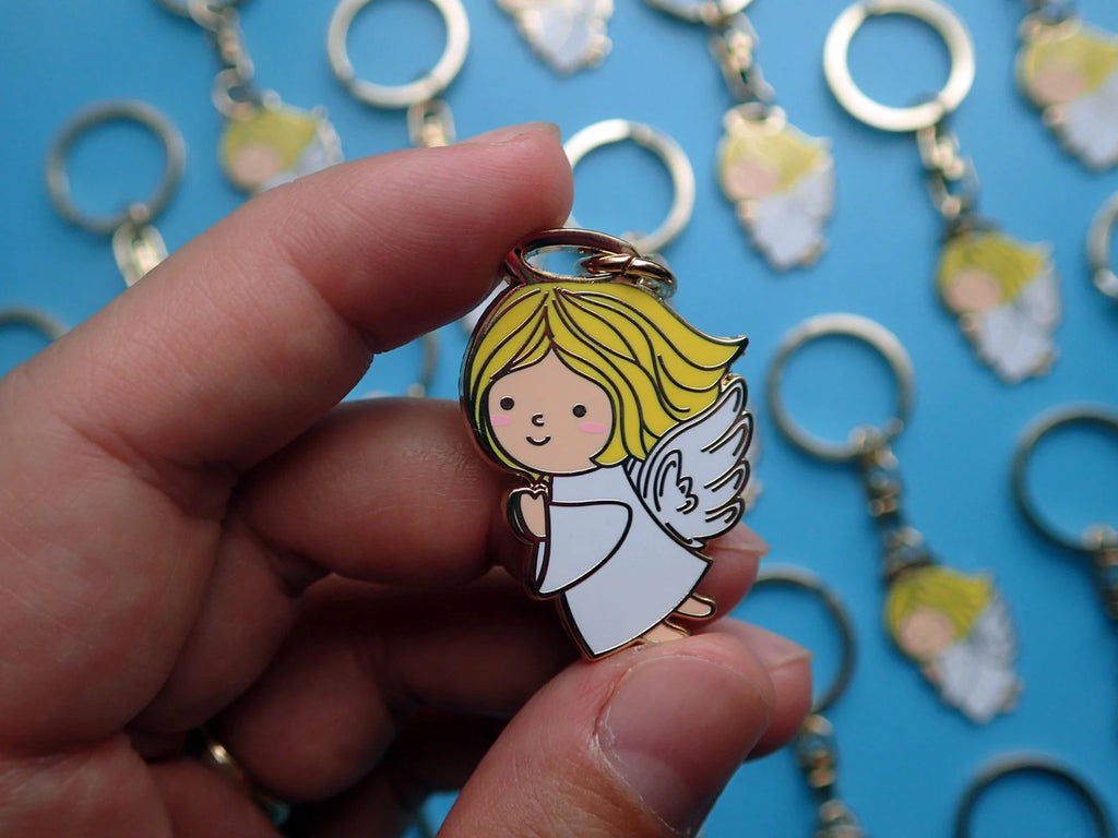 Guardian Angel Keychain