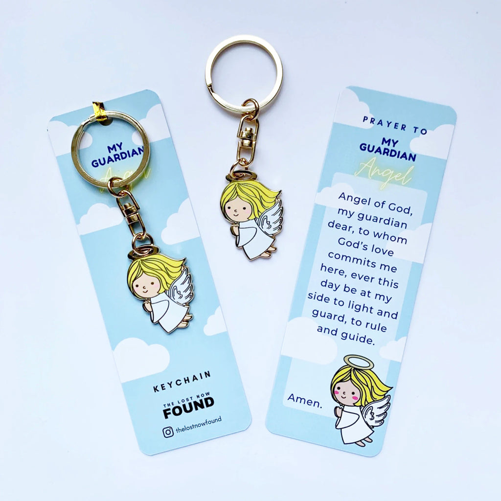 Guardian Angel Keychain
