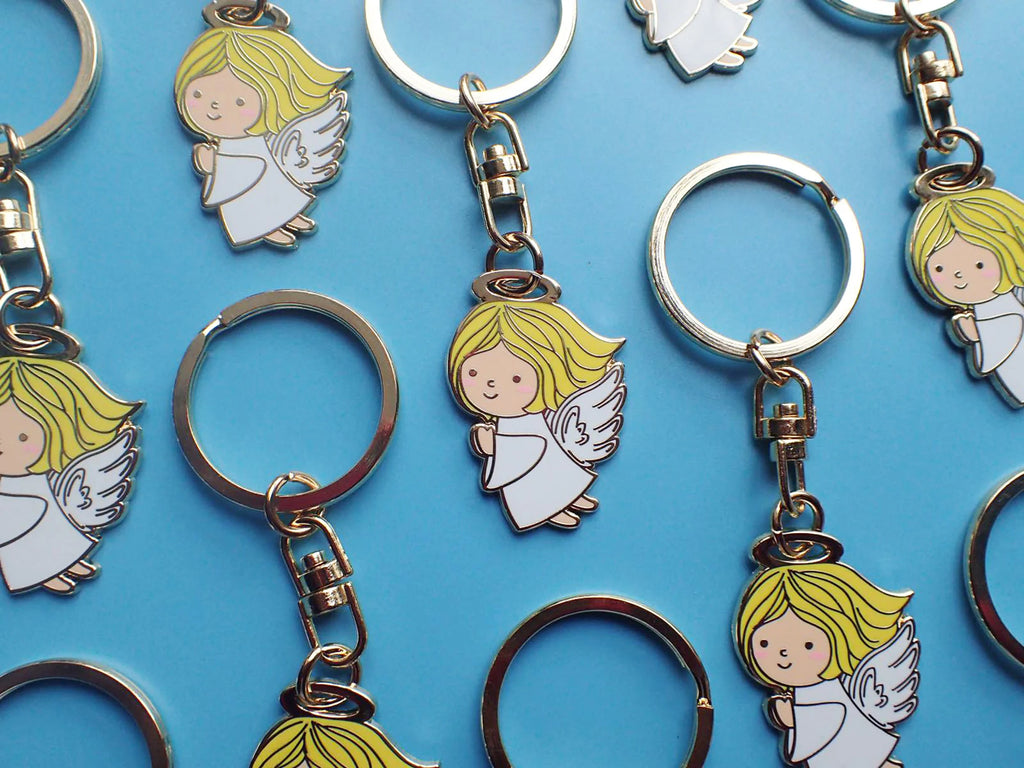Guardian Angel Keychain