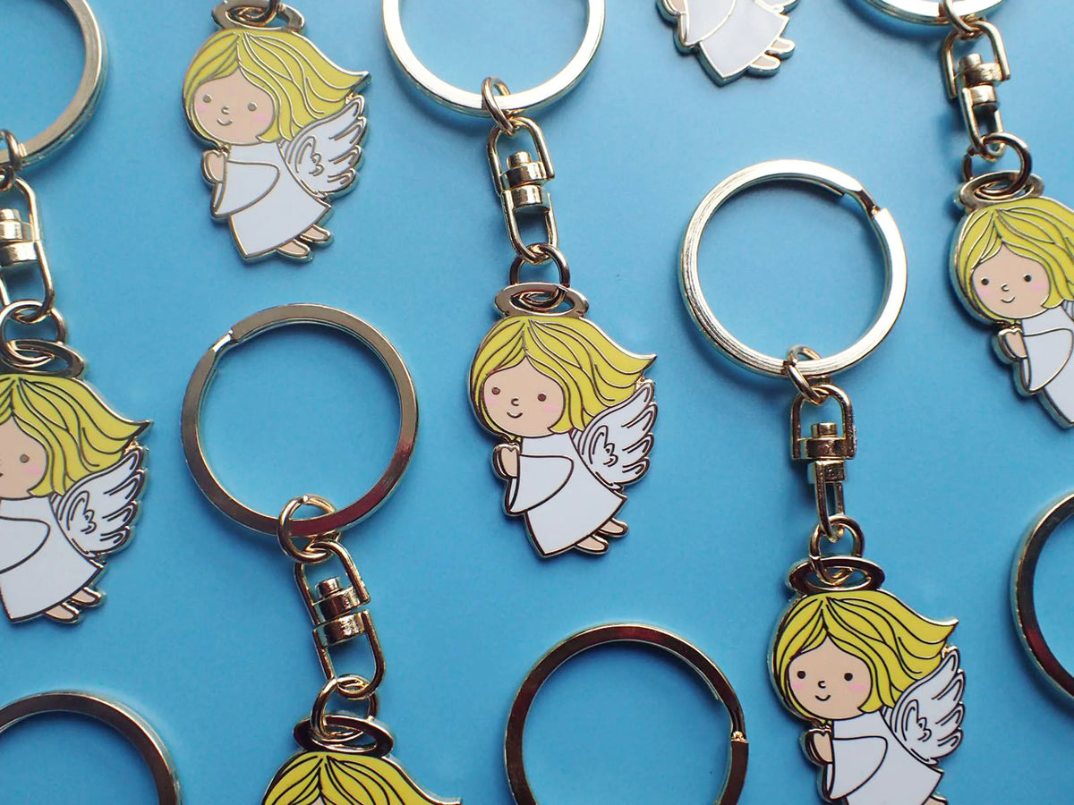 Guardian Angel Keychain
