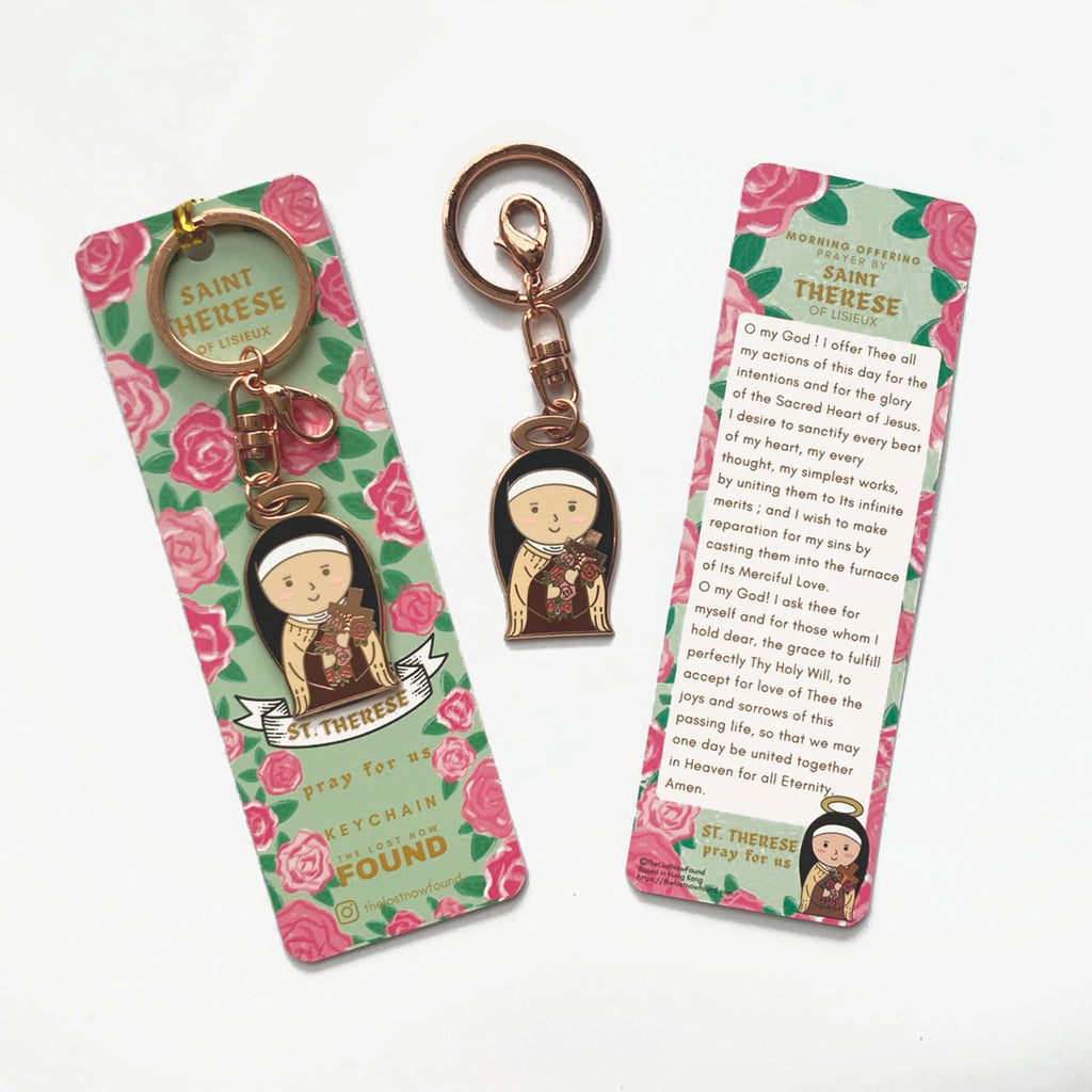 St. Therese of Lisieux Keychain