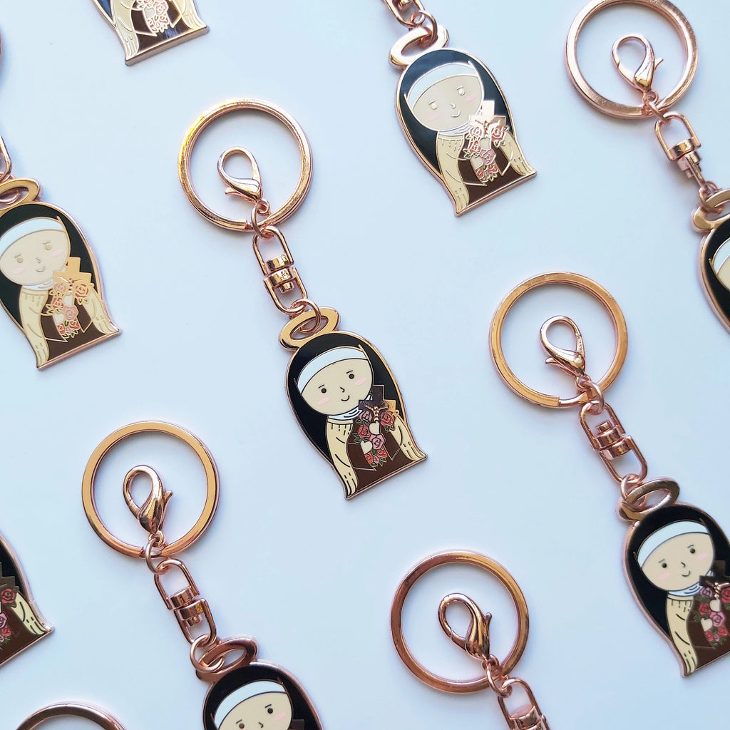 St. Therese of Lisieux Keychain