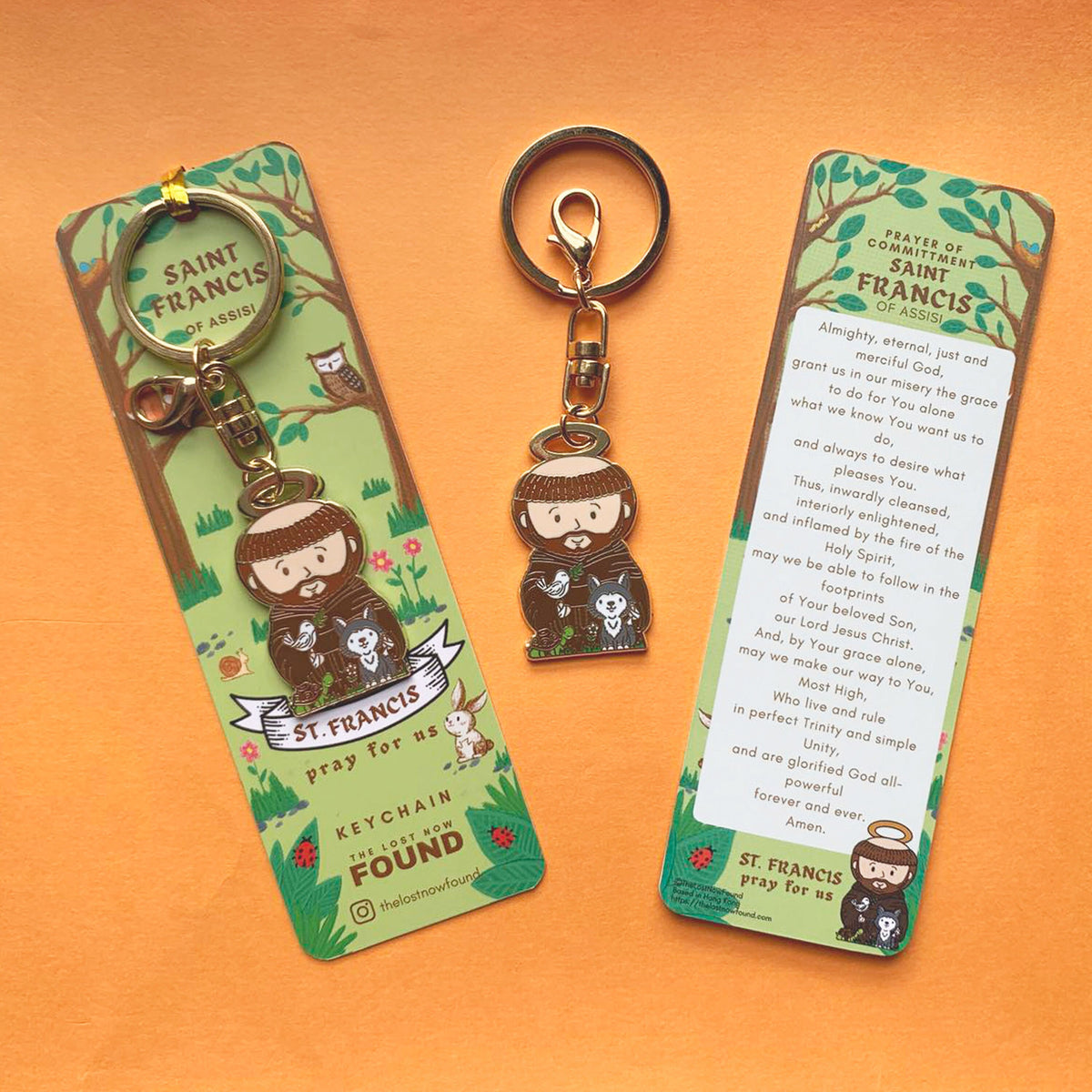 St. Francis of Assisi Keychain