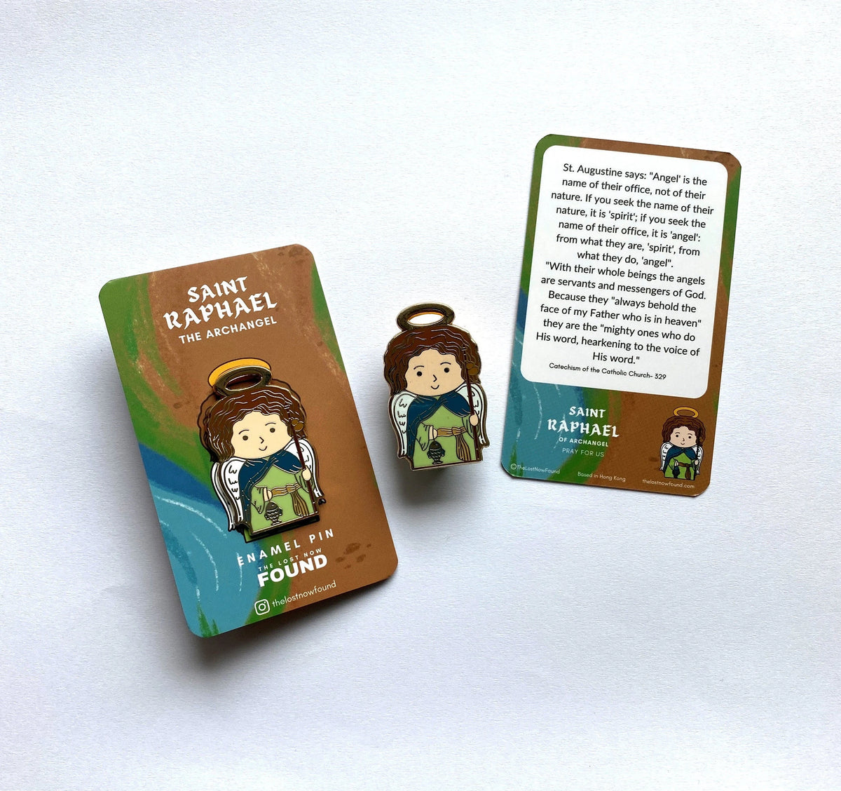 St. Raphael the Archangel Pin