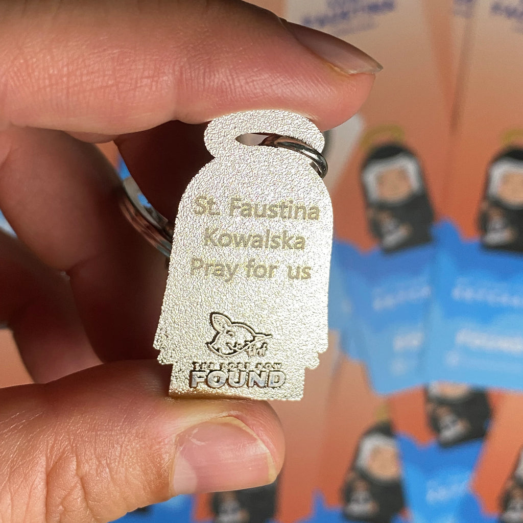St. Faustina KOWALSKA keychain