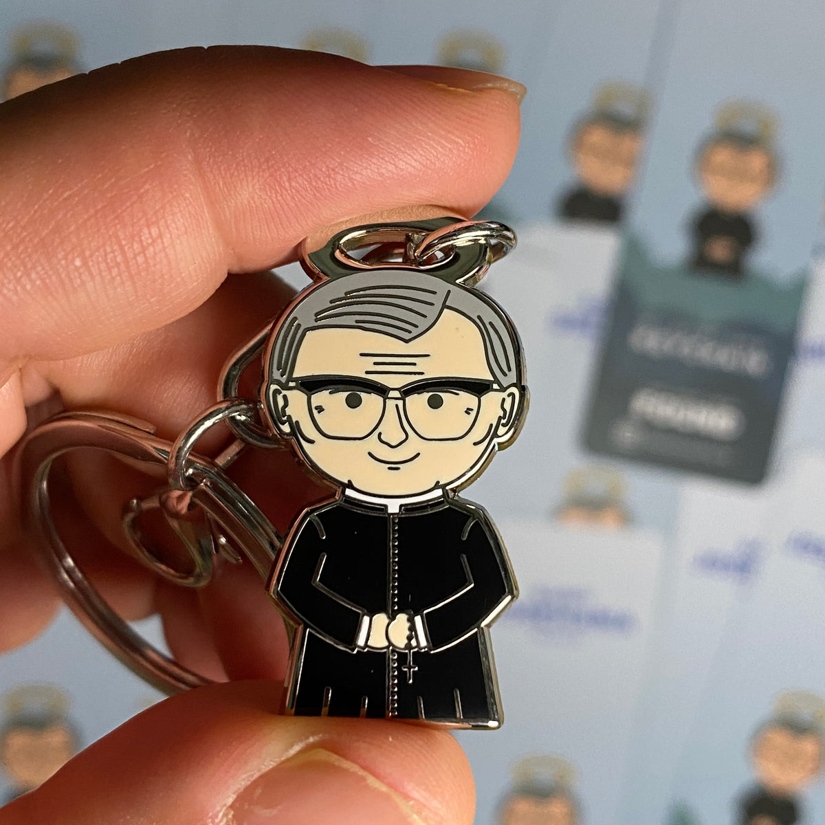St. Josemaria Escriva keychain