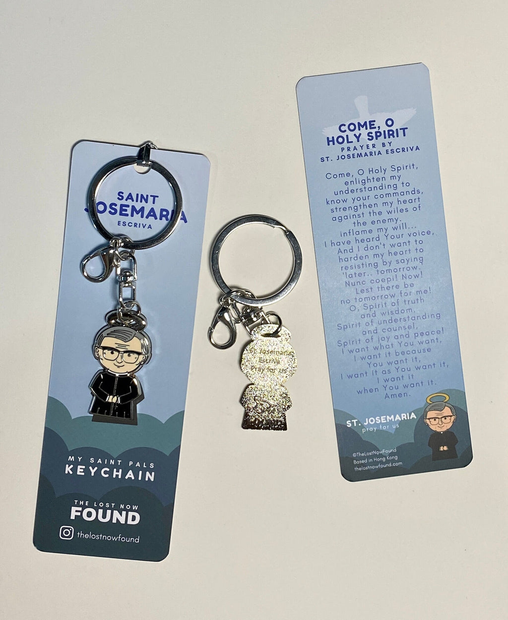 St. Josemaria Escriva keychain