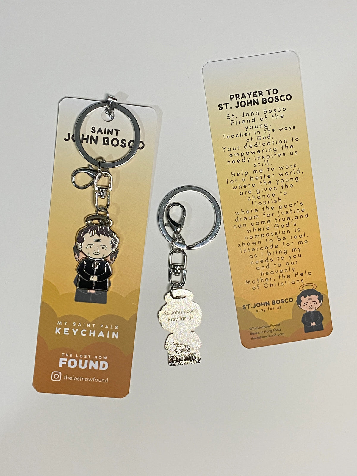 St. John Bosco Keychain