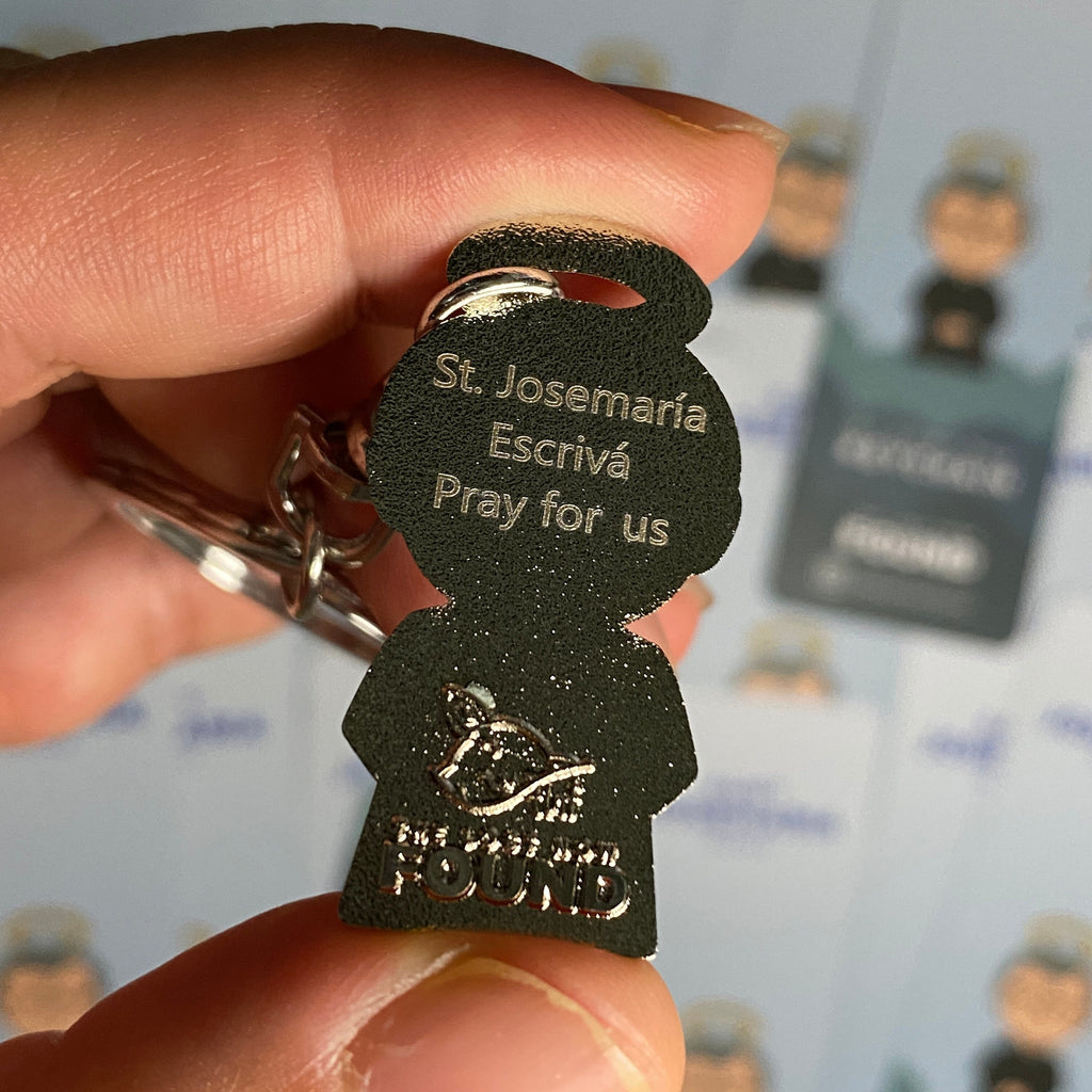 St. Josemaria Escriva keychain