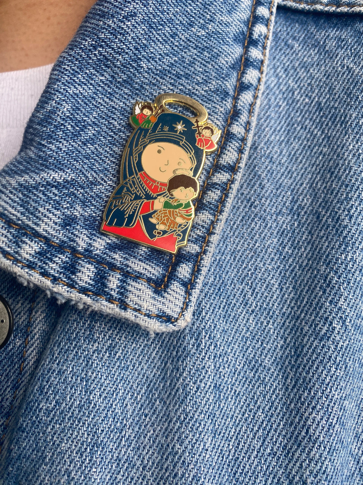 Mother of Perpetual Help Pin