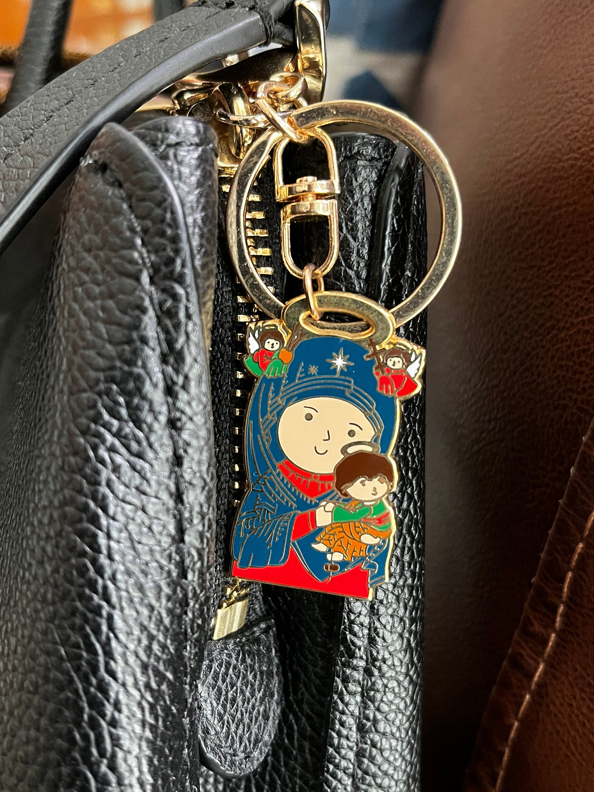 Mother of Perpetual Help Keychain