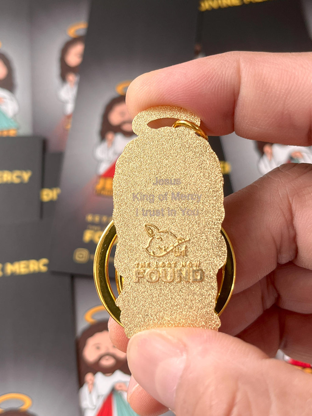 Divine Mercy Keychain
