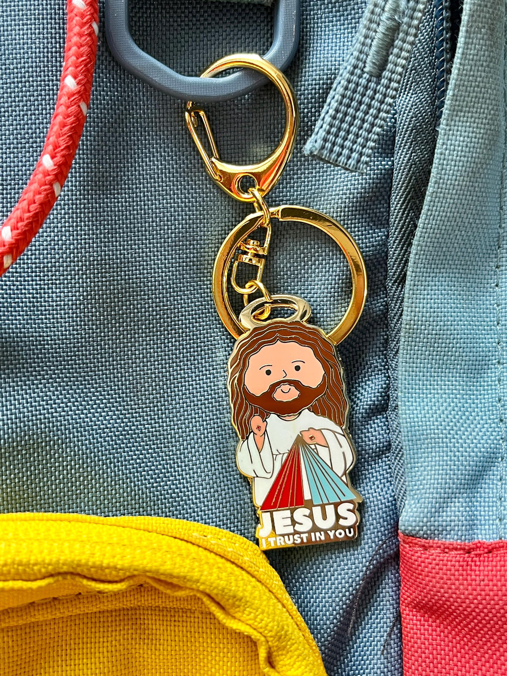 Divine Mercy Keychain