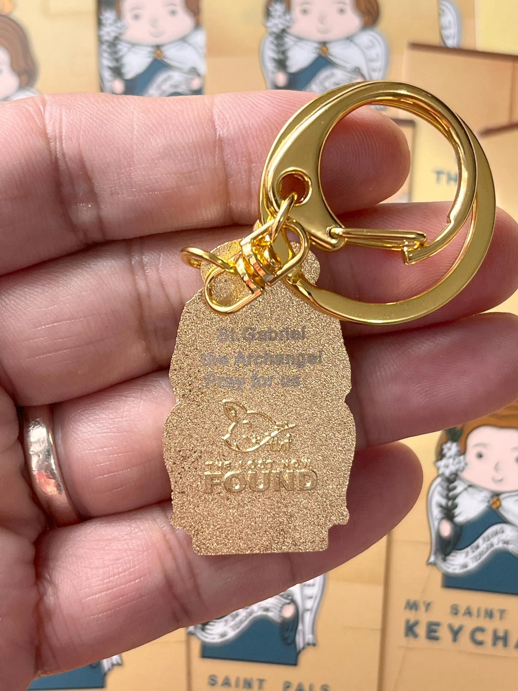 St Gabriel the Archangel keychain