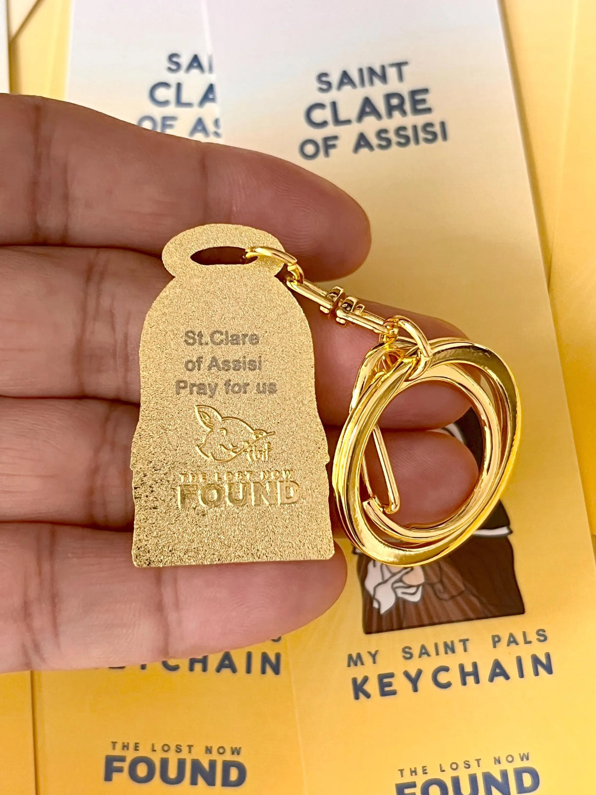 St. Clare of Assisi Keychain