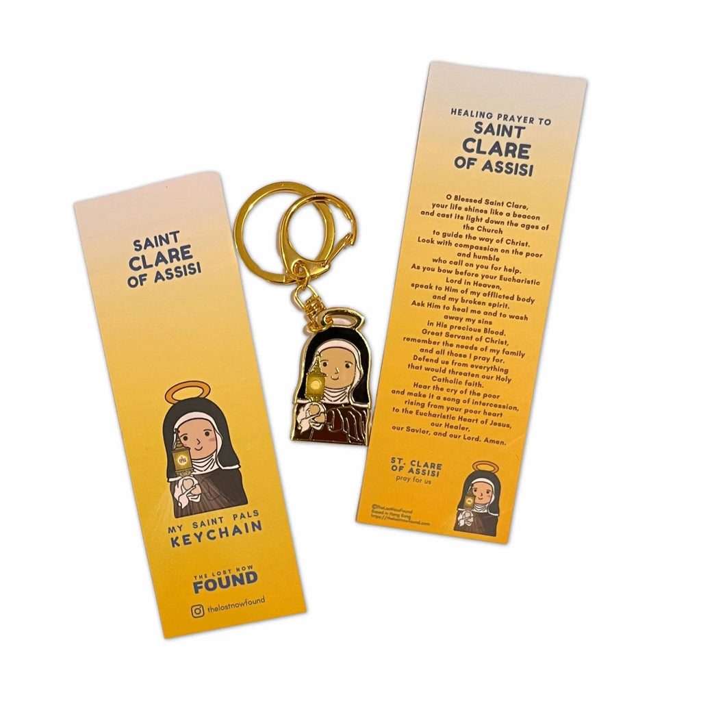 St. Clare of Assisi Keychain