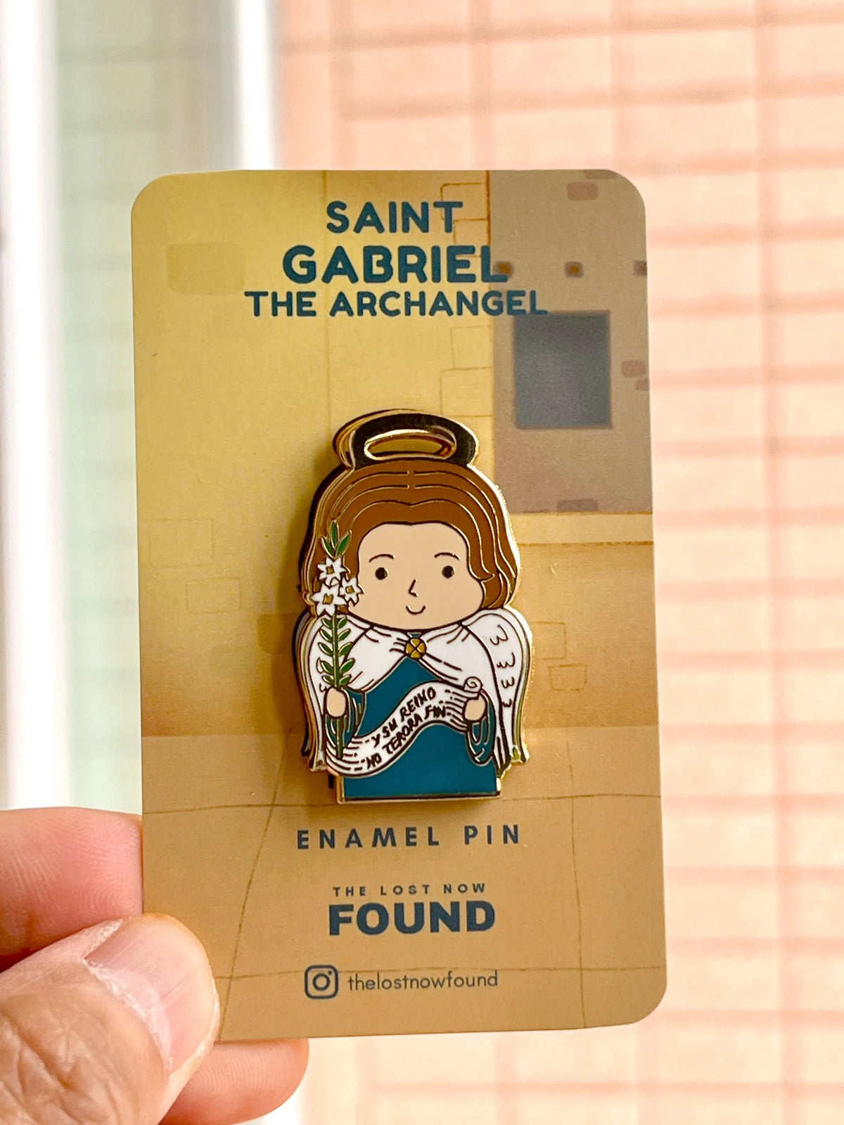 St Gabriel the Archangel Pin