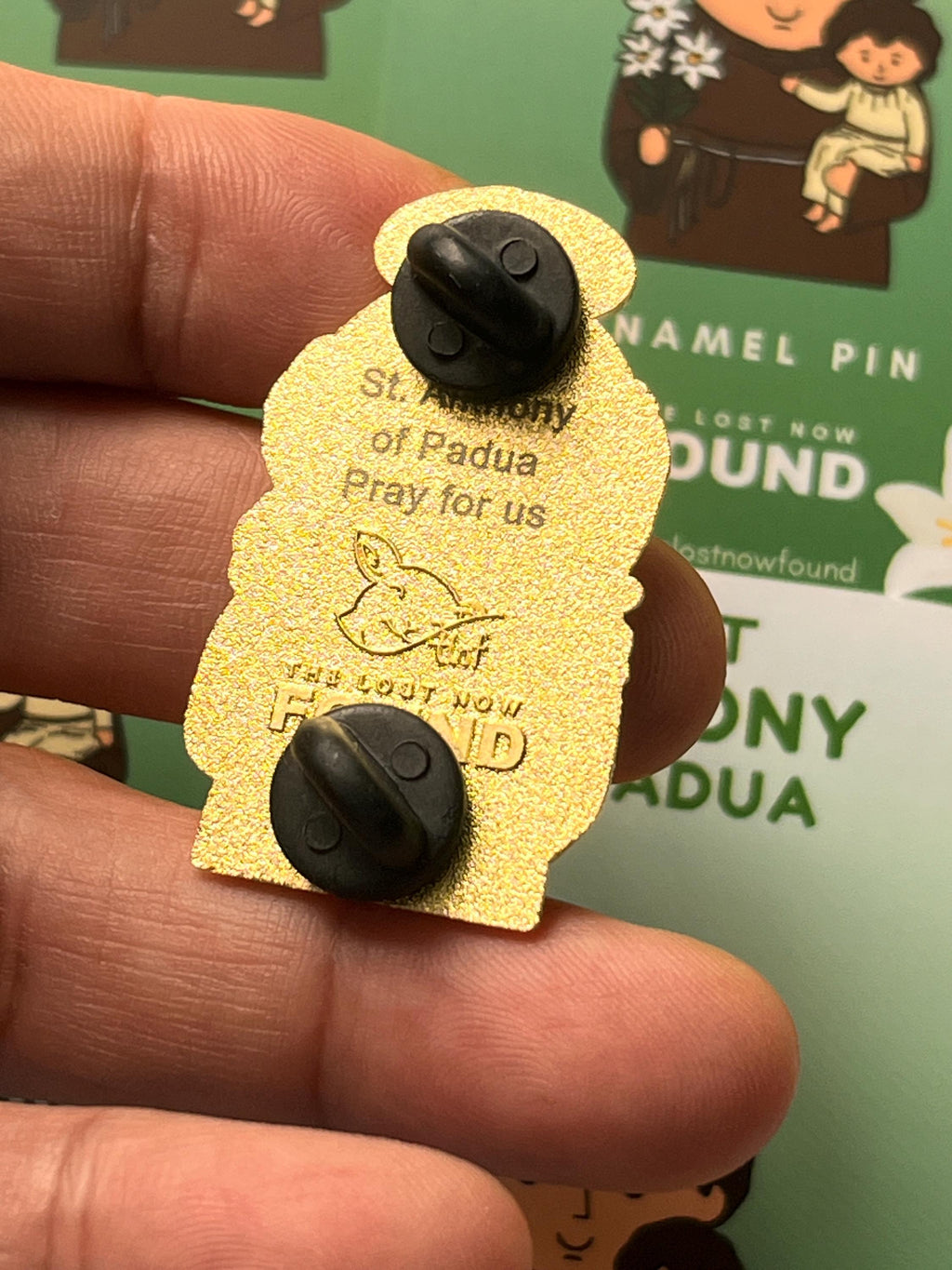 St Anthony of Padua Pin