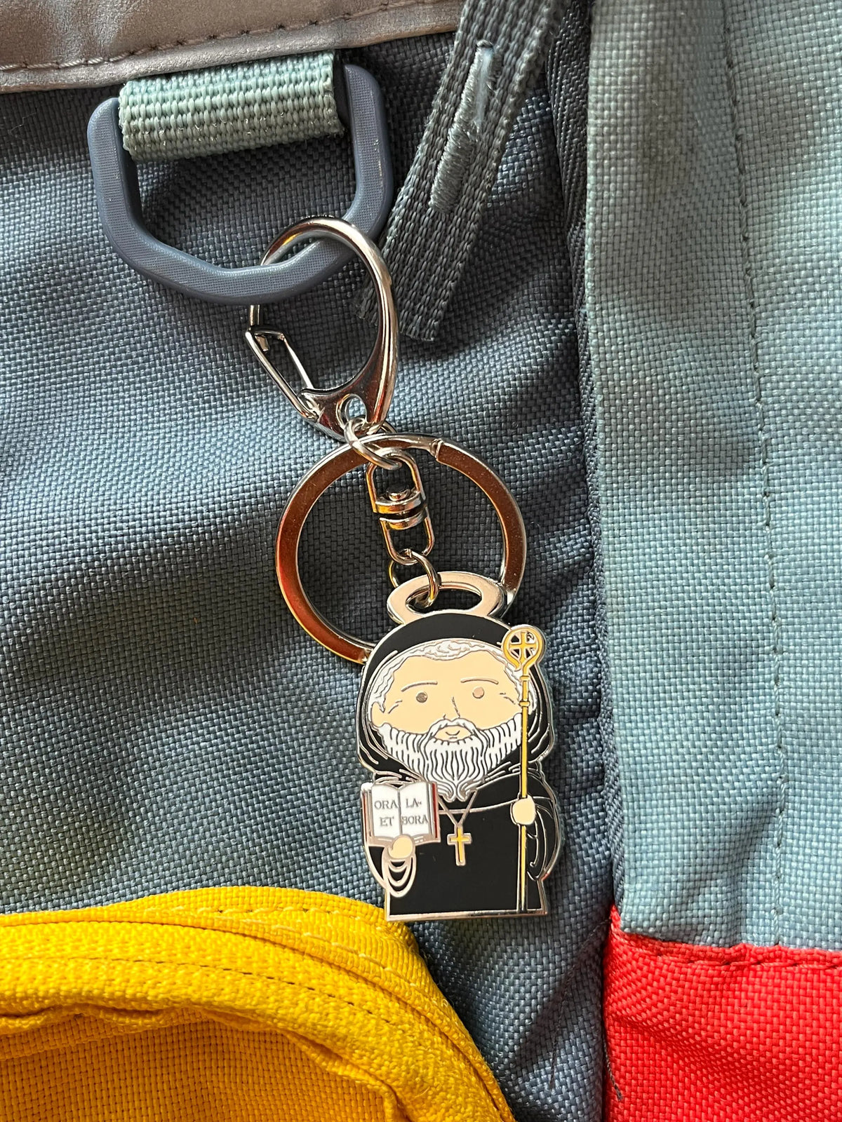 St. Benedict of Nursia Keychain