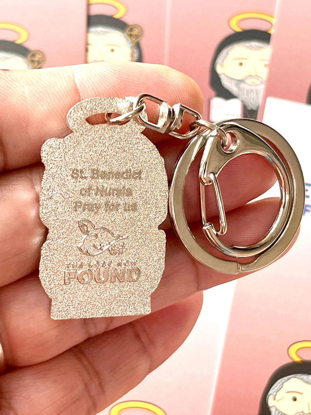 St. Benedict of Nursia Keychain
