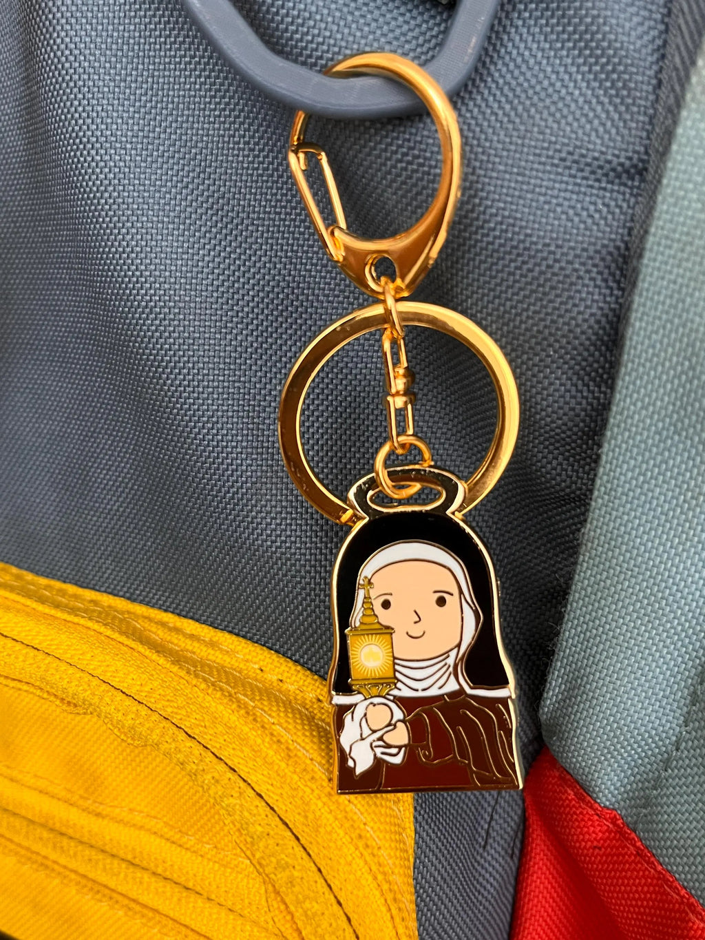 St. Clare of Assisi Keychain