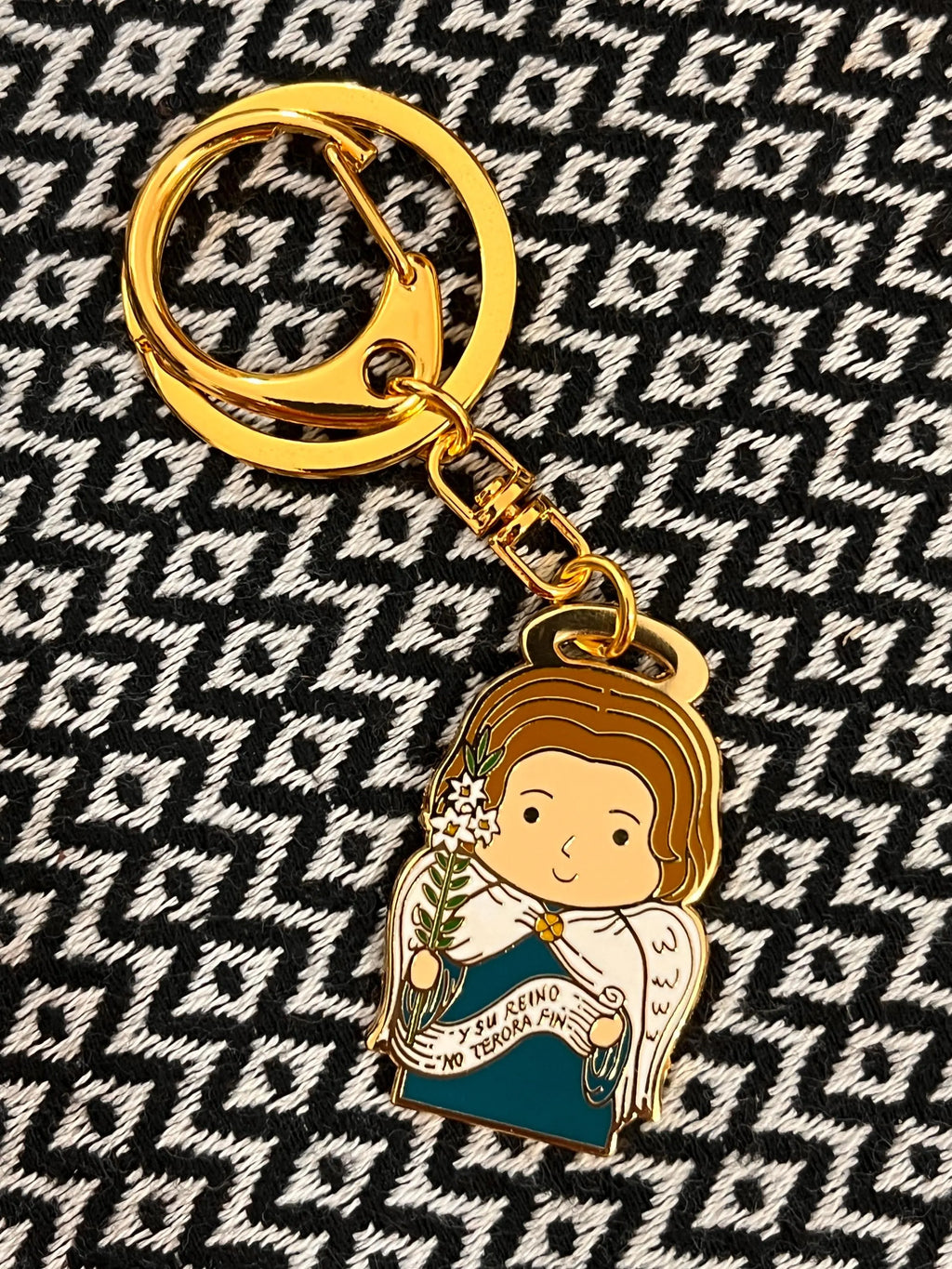 St Gabriel the Archangel keychain