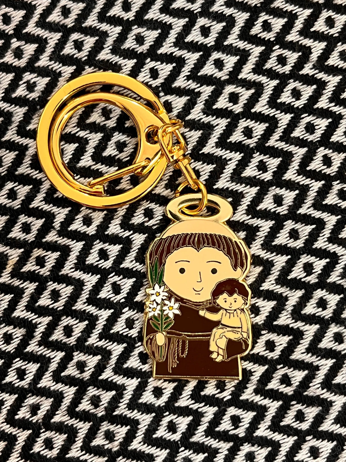 St Anthony of Padua Keychain