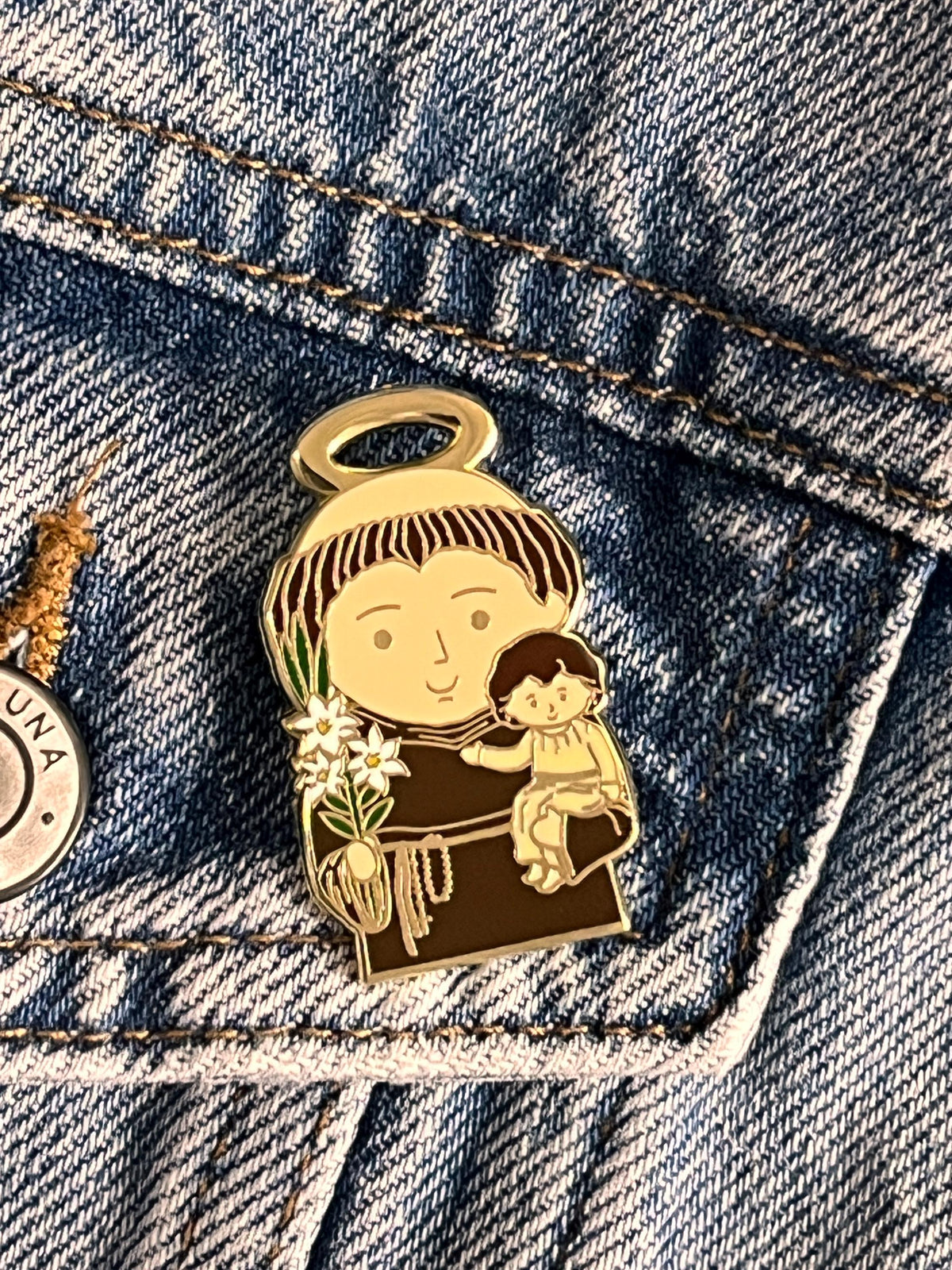 St Anthony of Padua Pin