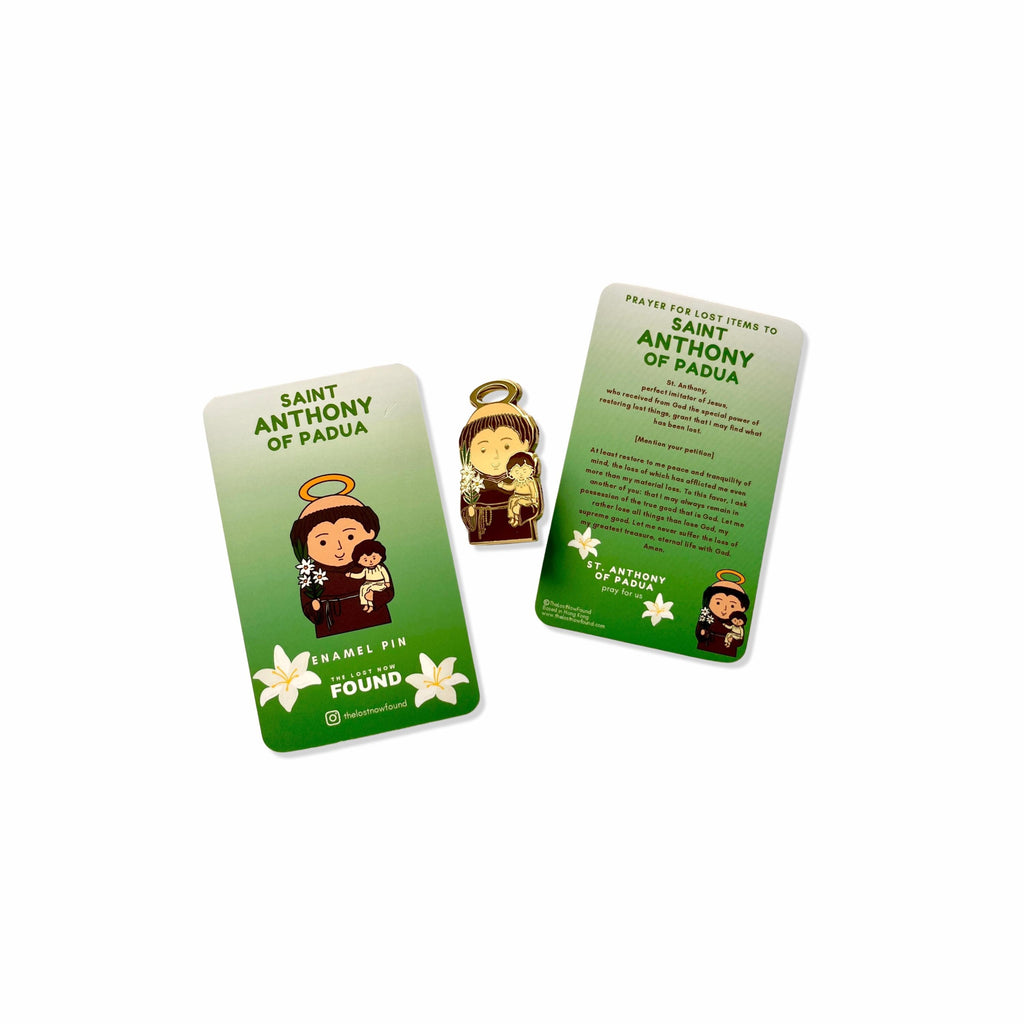St Anthony of Padua Pin