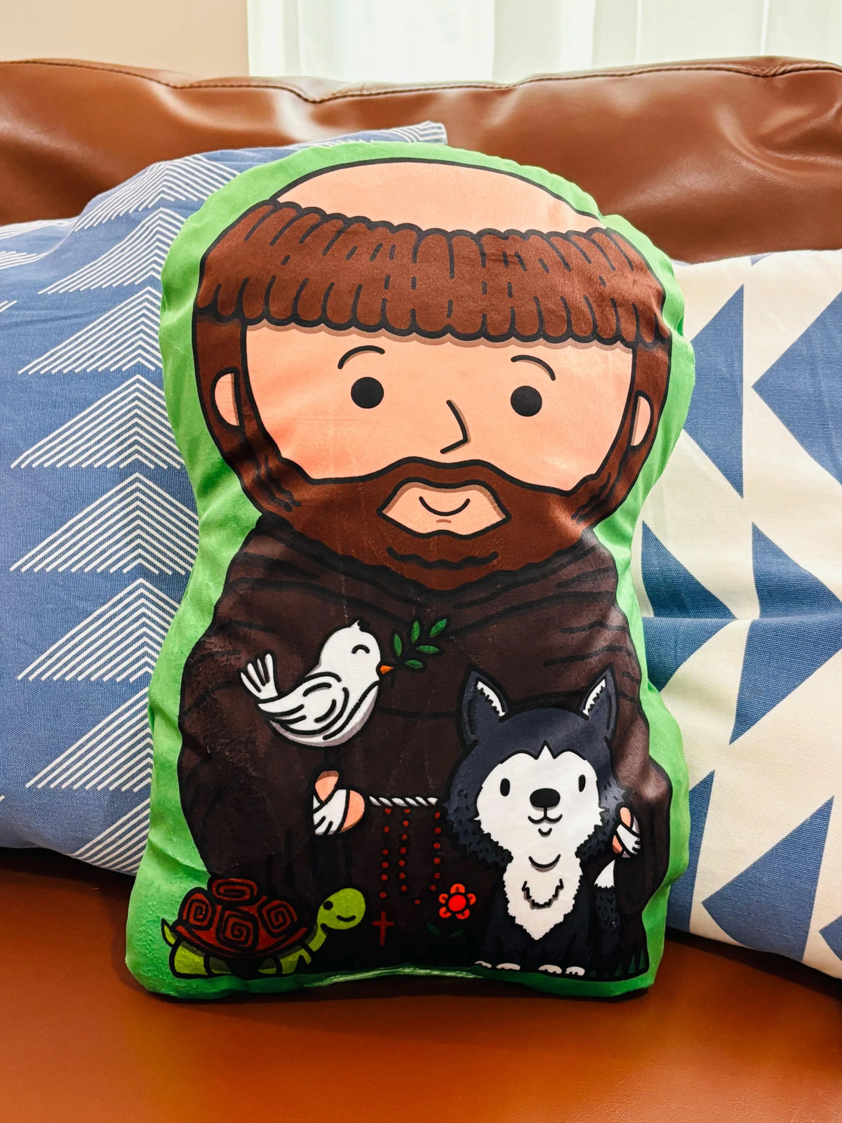 St Francis of Assisi Pillow