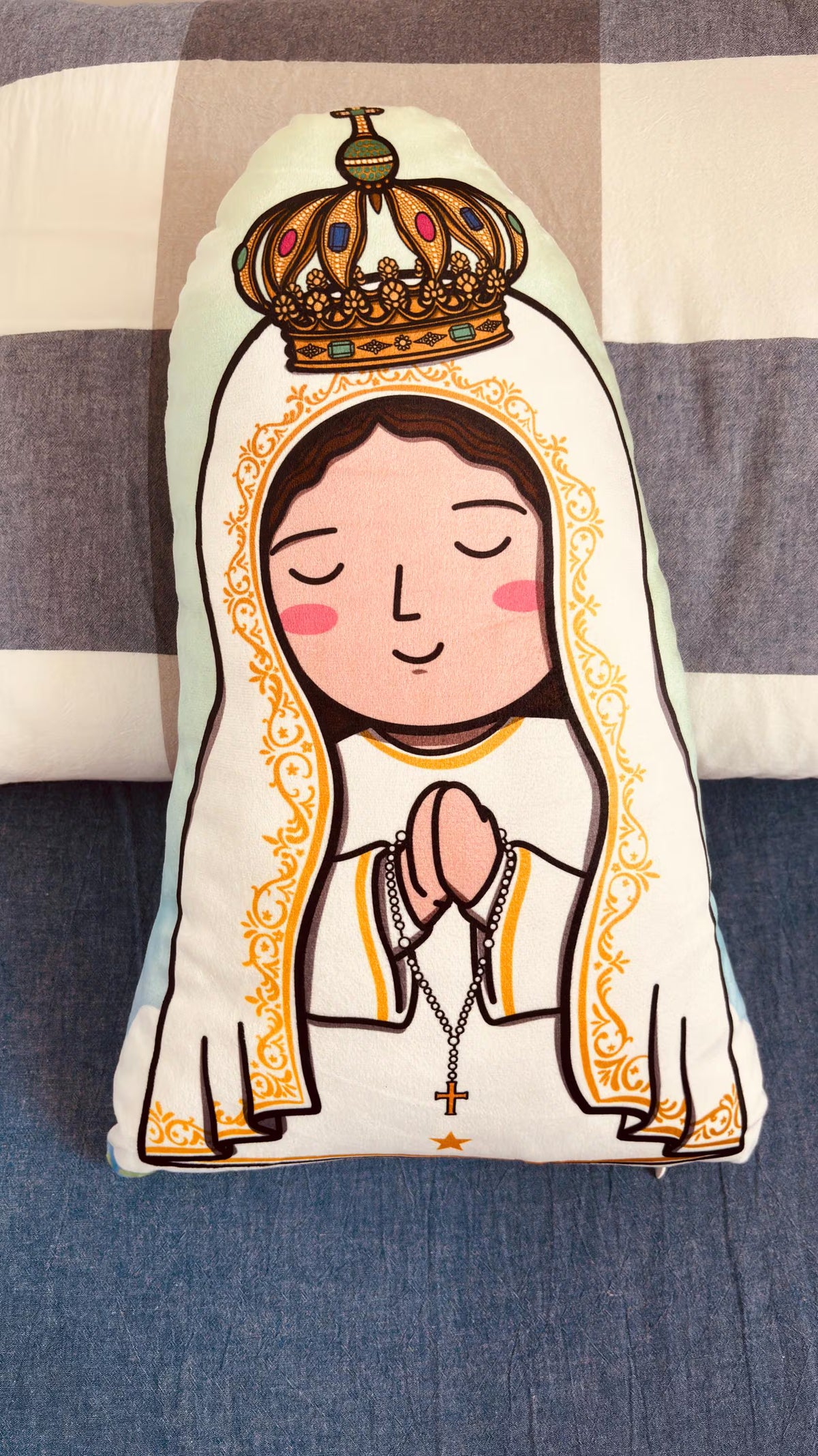 Our Lady of Fatima Pillow