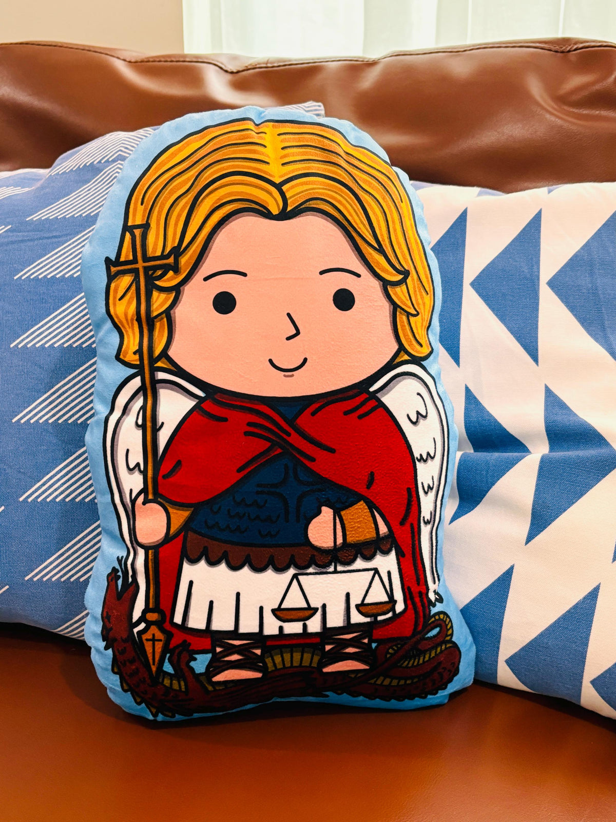 St  Michael the Archangel Pillow