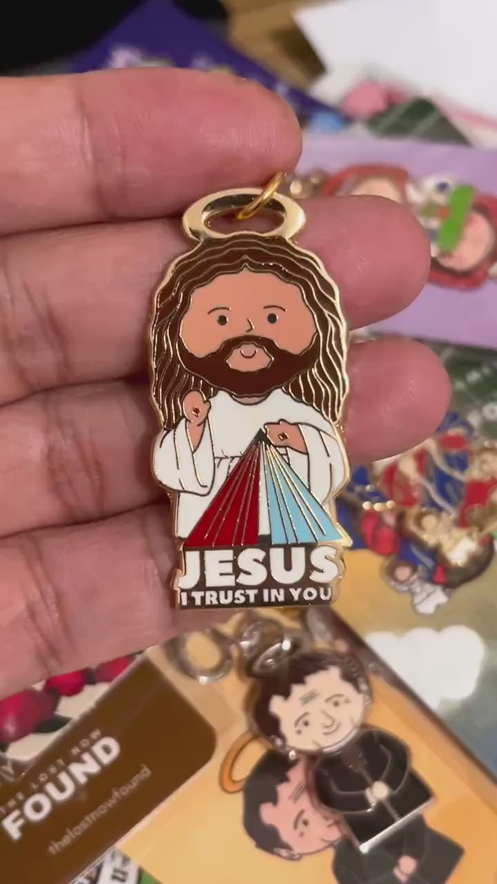 Divine Mercy Keychain