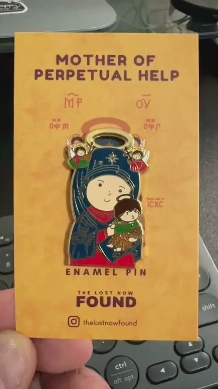 Mother of Perpetual Help Pin