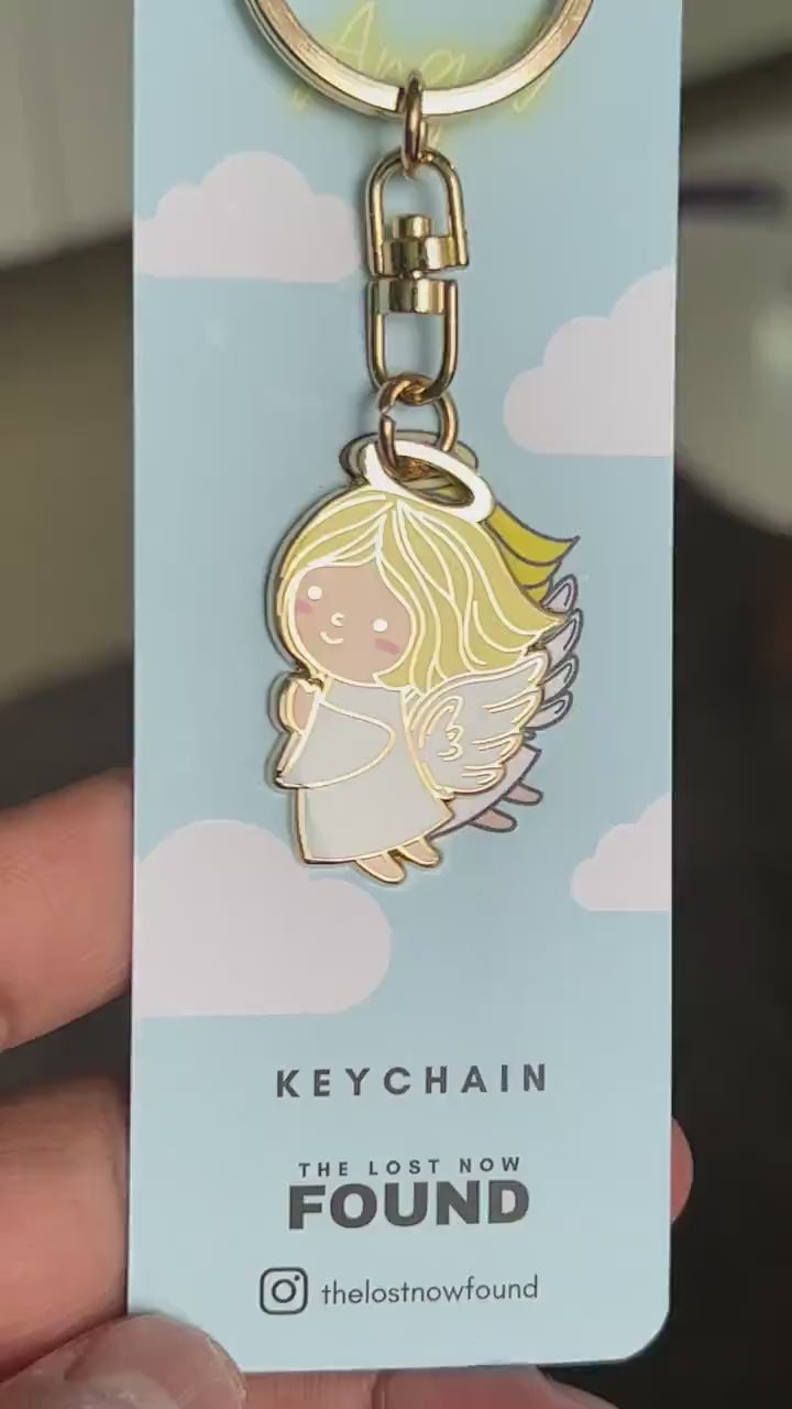 Guardian Angel Keychain
